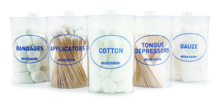 Picture of Sundry Jar McKesson 4-1/4 X 6-1/2 Inch Plastic Clear63-4011