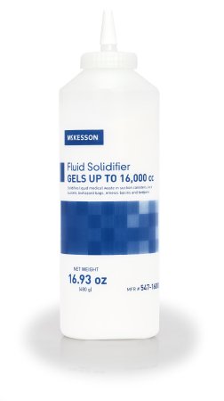 Picture of Fluid Solidifier McKesson 16,000cc Spout Cap Bottle 16 oz.547-16000