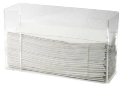 Picture of Paper Towel Dispenser McKesson Clear Plastic Wall Mount3107