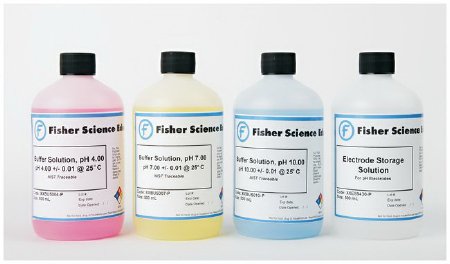 Picture of Buffer Kit pH Buffer Educational Grade pH 4.0 / 7.0 / 10.0 4 X 500 mLS02641