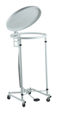 Picture of Hamper Stand McKesson General Purpose Round Opening Foot Pedal Self-Closing Lid81-33334