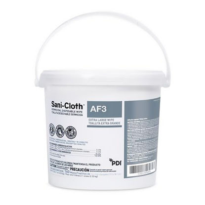 Picture of Sani-Cloth® AF3 Surface Disinfectant Cleaner Premoistened Germicidal Wipe 160 Count Pail Disposable Mild Scent NonSterileP1450P
