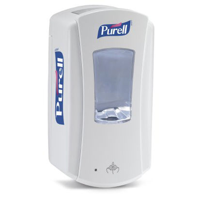 Picture of Hand Hygiene Dispenser Purell® LTX-12™ White Plastic Touch Free 1200 mL Wall Mount1920-04