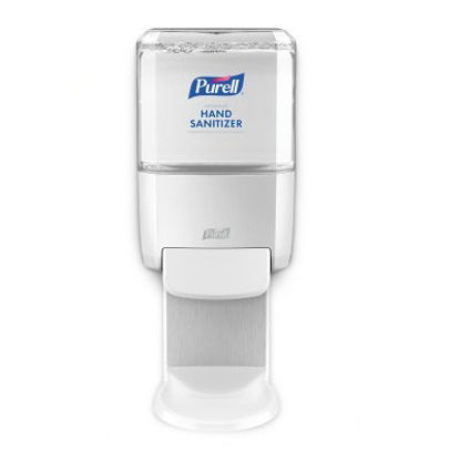 Picture of Hand Hygiene Dispenser Purell® ES4 White ABS Plastic Manual Push 1200 mL Wall Mount5020-01