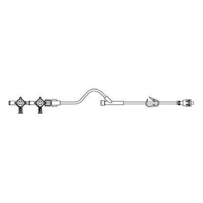 Picture of Extension Set Hi-Flo™ 40 Inch Tubing 1 Port 5.2 mL Priming Volume DEHP-FreeMX7222SC