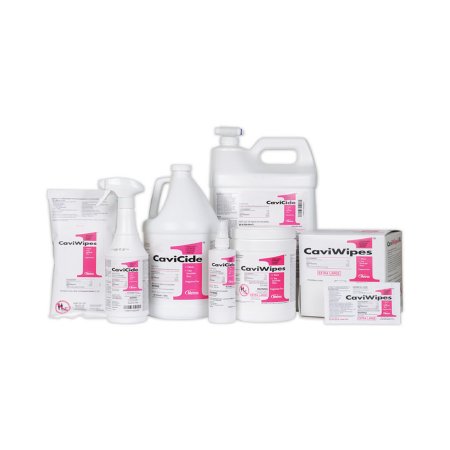 Picture of CaviWipes1™ Surface Disinfectant Premoistened Alcohol Based Wipe 50 Count Canister Disposable Alcohol Scent NonSterile13-5155