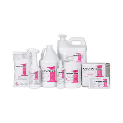 Picture of CaviWipes1™ Surface Disinfectant Premoistened Alcohol Based Wipe 50 Count Canister Disposable Alcohol Scent NonSterile13-5155