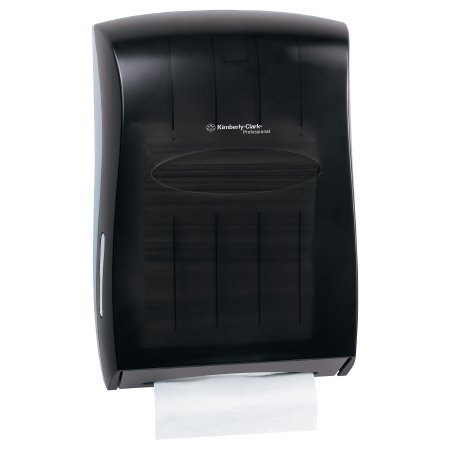Picture of Paper Towel Dispenser K-C PROFESSIONAL Black Smoke Plastic Manual Pull Wall Mount09905