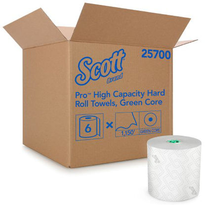 Picture of Paper Towel Scott® MOD Green High Capacity Hardwound Roll 7-1/2 Inch X 1150 Foot25700