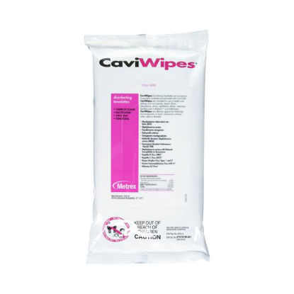 Picture of CaviWipes1™ Surface Disinfectant Premoistened Alcohol Based Wipe 45 Count Soft Pack Disposable Alcohol Scent NonSterile13-5224