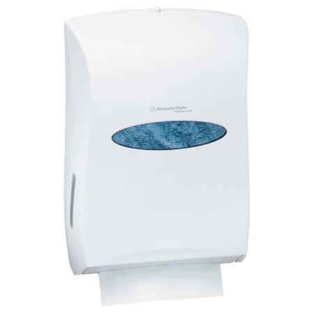 Picture of Paper Towel Dispenser K-C PROFESSIONAL White Plastic Manual Pull Wall Mount09906