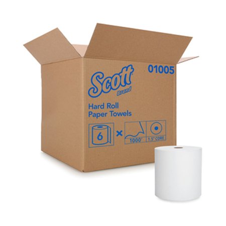 Picture of Paper Towel Scott® Hardwound Roll 8 Inch X 1000 Foot01005