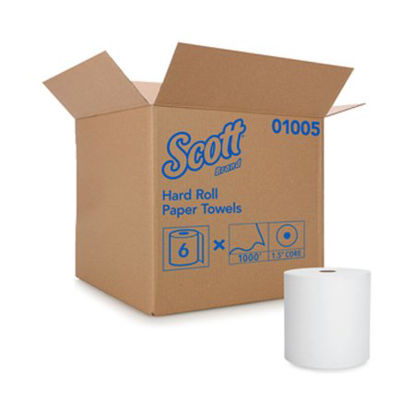 Picture of Paper Towel Scott® Hardwound Roll 8 Inch X 1000 Foot01005