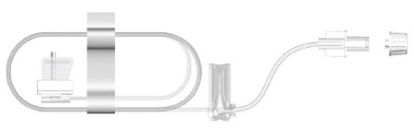 Picture of Subcutaneous Infusion Set SAF-Q™ 27 Gauge 6 mm 2 Inch Tubing Without PortSAF-Q-106-S