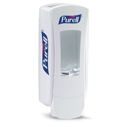 Picture of Hand Hygiene Dispenser Purell® ADX-12™ White Plastic Manual Push 1200 mL Wall Mount8820-06