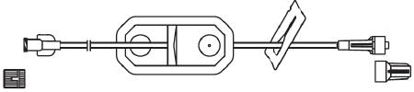 Picture of Extension Set 10 Inch Tubing 3.4 mL Priming VolumeBC695