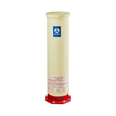Picture of Pipette Jar Nalgene™ 6-1/2 Inch Diameter X 27 Inch Length, White, Red Flanged Base For Pipettes up to 16 Inch Length5242-0050