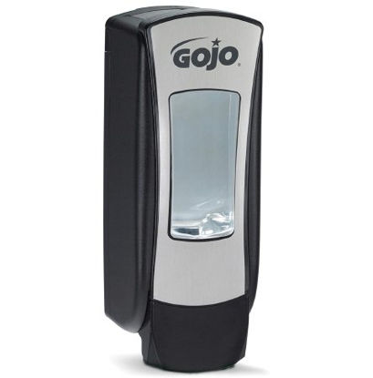 Picture of Hand Hygiene Dispenser GOJO® ADX-12™ Chrome / Black Plastic Manual 1250 mL Wall Mount8888-06
