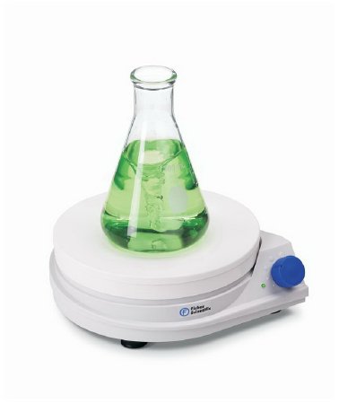 Picture of Magnetic Stirrer Fisher Scientific™ 2.56 X 7.28 X 7.28 Inch, 4 Liter, 20 kg Max. Load, 6.69 Inch OD, 6 W, 100 to 240 V, 50/60 Hz, Brushless DC Motor, US Plug, 150 to 2500 rpm Speed11676265