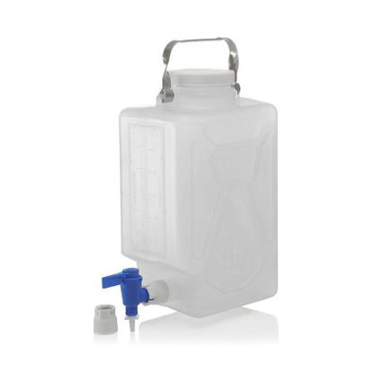 Picture of Carboy with Spigot Nalgene™ Rectangular PPCO / Polypropylene 9 Liter2321-0020