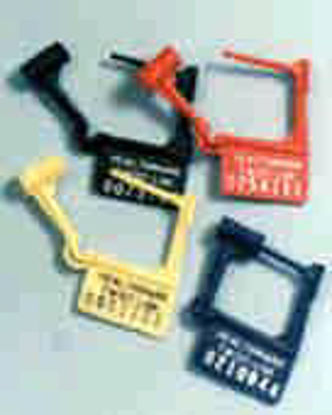 Picture of Tamper Evident Seal Twist-Loks Numbered Red Plastic 1 Inch5224 RD