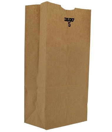 Picture of Grocery Bag Duro® Brown Kraft Recycled Paper 5 lbs.18405
