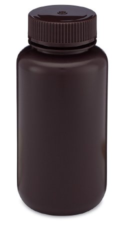 Picture of Laboratory Bottle Diamond RealSeal™ Round / Wide Mouth HDPE / Polypropylene Closure 250 mL (8 oz.)7010250AM