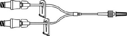 Picture of Extension Set 5 Inch Tubing 0.44 mL Priming Volume DEHP-FreeB9027
