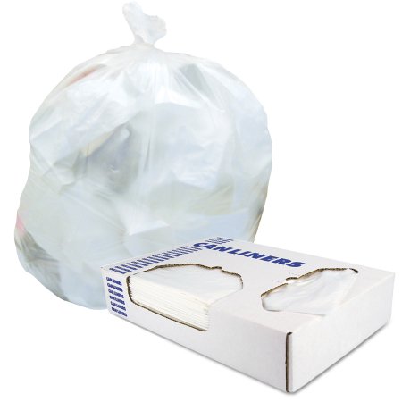Picture of Trash Bag Heritage 30 gal. White LLDPE 0.90 Mil. 30 X 36 Inch Star Seal Bottom Flat PackHERH6036TW