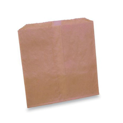 Picture of Feminine Hygiene Receptacle Liner Impact® Brown Waxed Paper 7-1/2 X 9-1/2 Inch1101