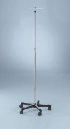 Picture of IV Stand Floor Stand Blickman Built™ 2-Hook 5 Caster, 2 Inch Swivel0537792002
