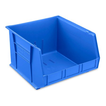 Picture of Storage Bin Uline® Blue Plastic 11 X 16-1/2 X 18 InchS-12422BLU