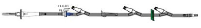Picture of Primary Administration Set 60 Drops / mL Drip Rate 81 Inch Tubing 3 PortsB9900-240