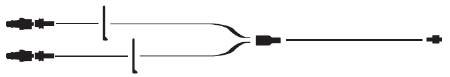 Picture of Extension Set LifeShield® 8 Inch Tubing 2 Ports 0.5 mL Priming Volume NonDEHP, 0.054 ID Tubing2065528
