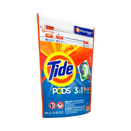 Picture of Laundry Detergent Tide® PODS® 35 Count Bag Pod Scented93127