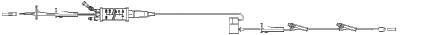 Picture of Primary Administration Set Alaris® 60 Drops / mL Drip Rate 122 Inch Tubing 3 Ports28063E