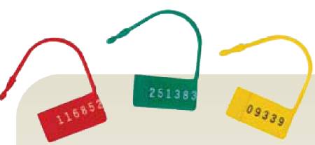 Picture of Safety Control Seal Omnimed® Safety Control Red Plastic484107-R