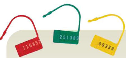 Picture of Safety Control Seal Omnimed® Safety Control Red Plastic484107-R