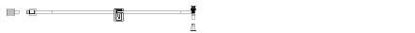Picture of Extension Set SmartSite* 6 Inch Tubing 1 Port 0.5 mL Priming Volume DEHP-Free20051E