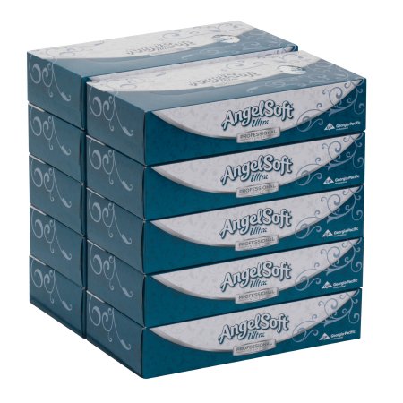 Picture of Angel Soft Ultra Professional Series® Facial Tissue White 7-2/5 X 8-4/5 Inch 125 Count4836014