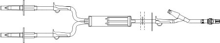 Picture of IV ADMINISTRATION SET, BLOOD YTYPE LF 104 INL 170U (25/CS)B9359