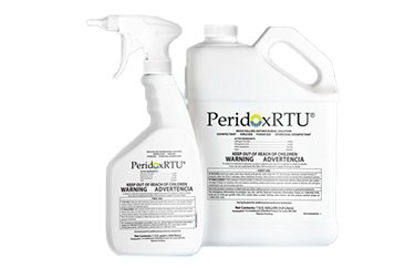 Picture of PeridoxRTU® Sporicidal Surface Disinfectant Cleaner Peroxide Based Liquid 1 gal. Jug Vinegar Scent SterileCR85336IR