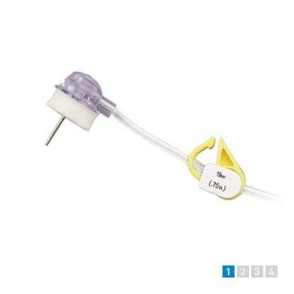 Picture of Portal Access Cannula Gripper Micro® Blunt 20 Gauge 3/4 Inch Y-Site Port21-3276-24