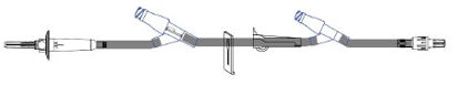 Picture of Primary Administration Set 60 Drops / mL Drip Rate 106 Inch Tubing 2 PortsB9382
