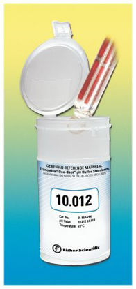 Picture of Basic Buffer Fisherbrand™ Traceable® pH Buffer Certified Reference Standard pH 10.0 6 X 100 mL06664264