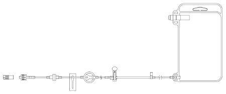 Picture of Pump Set Curlin® 86 Inch Tubing Without Port340-4172