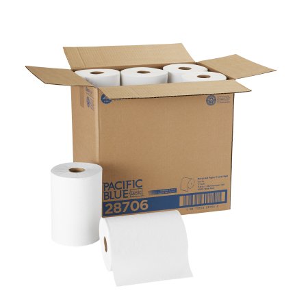 Picture of Paper Towel Pacific Blue Basic™ Hardwound Roll 7-7/8 Inch X 350 Foot28706