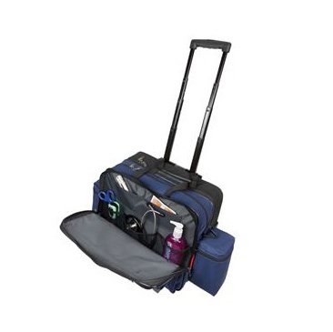 Picture of Rolling Medical Bag Navy 600D Waterproof Polyester 9 X 13 X 16 Inch532185