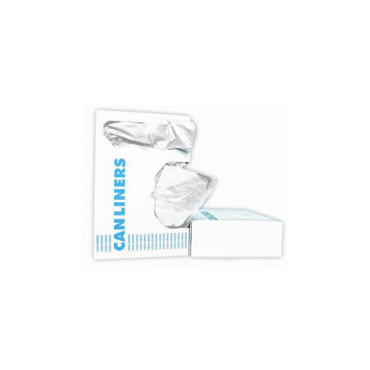 Picture of Trash Bag Heritage 60 gal. Clear LLDPE 2.00 Mil. 38 X 58 Inch Performance Bottom Seal Flat PackHERH7658QC