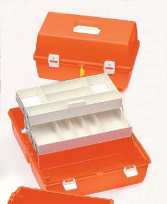 Picture of Emergency Box Health Care Logistics® Orange 10-1/8 X 10-3/4 X 19 Inch1802
